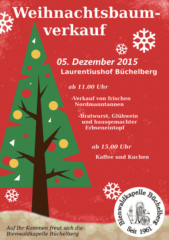 Weihnachtsbaumverkauf im Laurentiushof