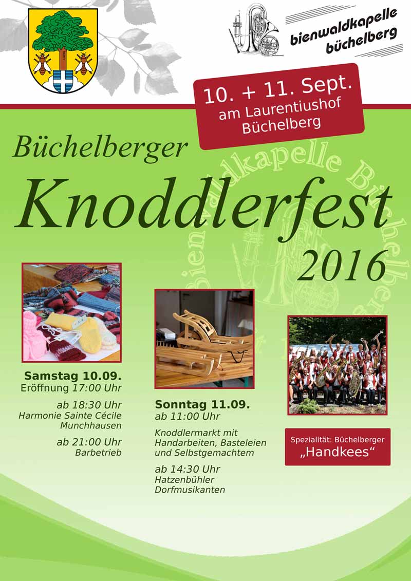 Knoddlerfest Büchelberg 2016