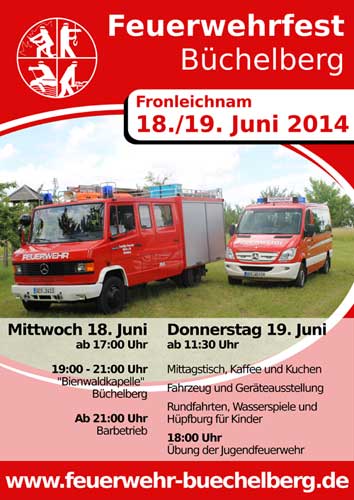Feuerwehrfest in Büchelberg
