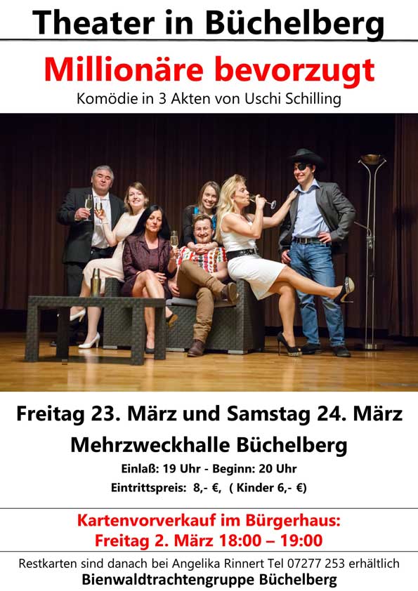 Theater in Büchelberg - Millionäre bevorzugt.
